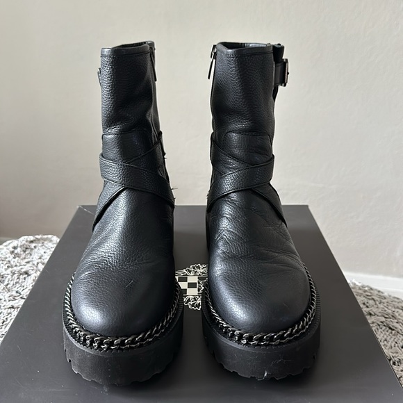 Vince Camuto Messtia Motorcycle Bootie size 8 - Picture 4 of 5